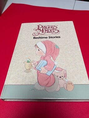 Precious Moments Cream & Pink 'Bedtime Stories' Illustrated Hardcover